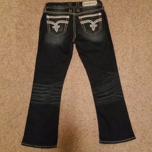 Rock Revival Easy Boot Jeans-short inseam